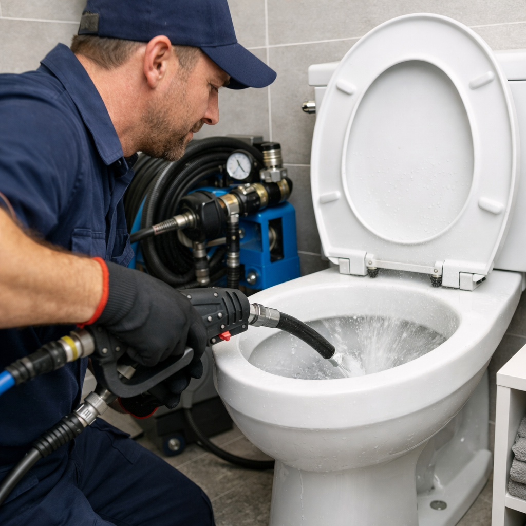 Wc verstopping oplossen